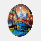 Avond Amsterdam Keramisch Ornament (Rechts)