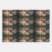 Avond bergmeer inpakpapier vel (Voorkant 2)