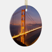 "Avond bij de Golden Gate Bridge" ornamenten (Rechts)