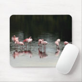 Avond bij het meer van Mousepad Muismat (Met muis)