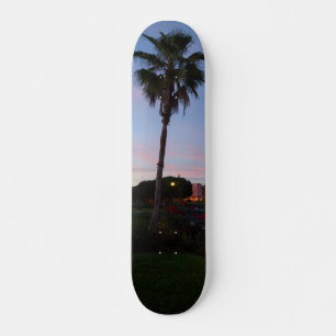 Avond bij het Palm Tree skateboard