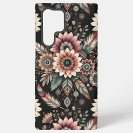 Avond Boho Bloemen Samsung Galaxy Hoesje