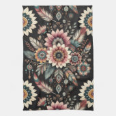 Avond Boho Blooms Theedoek (Verticaal)