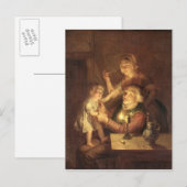 Avond Briefkaart (Voorkant / Achterkant)