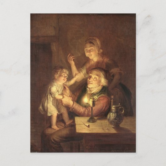 Avond Briefkaart (Voorkant)