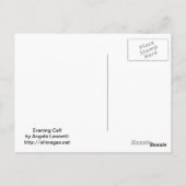 Avond Call Briefkaart (Achterkant)