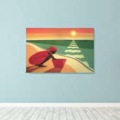 Avond Calm 2003 Canvas Afdruk (Insitu (Houten vloer))