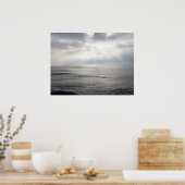 Avond Calm Seascape Fotograafmuur Poster (Keuken)