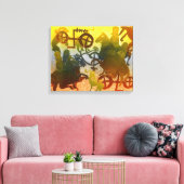 Avond Canvas Afdruk (Insitu (Woonkamer))