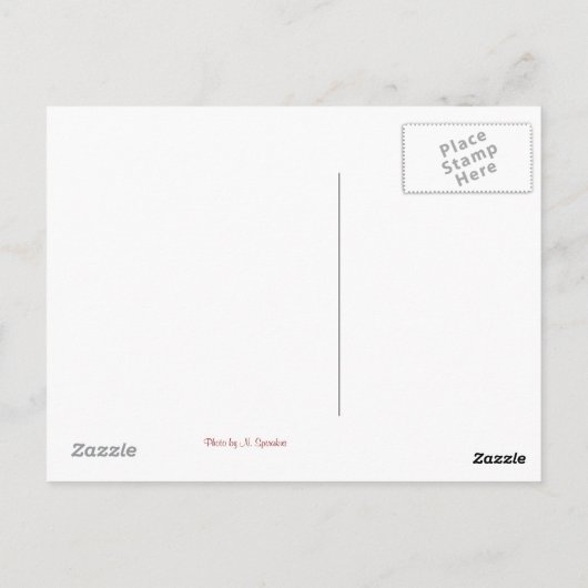 Avond Cleveland Briefkaart (Achterkant)