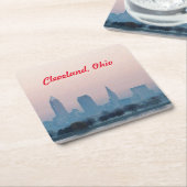 Avond Cleveland Onderzetter (Schuin)