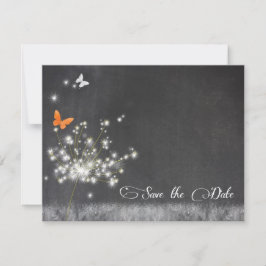 Avond Dandelions Wedding sparen de Datum Save The Date