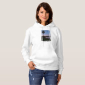 Avond door de palmboom hoodie (Voorkant volledig)