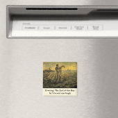 Avond - Einde van de Dag door Vincent van Gogh Magneet (Insitu (Vaatwasser))