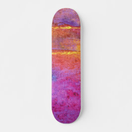 Avond Emotie Expressief Abstract Persoonlijk Skateboard