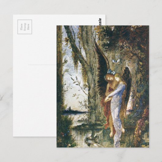 Avond en verdriet van Gustave Moreau Briefkaart (Voorkant / Achterkant)
