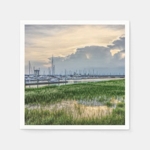 Avond in Charleston Harbour Servet