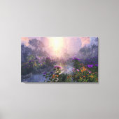 Avond in de hemel - door Jurgen Ziewe Canvas Afdruk (Voorkant)