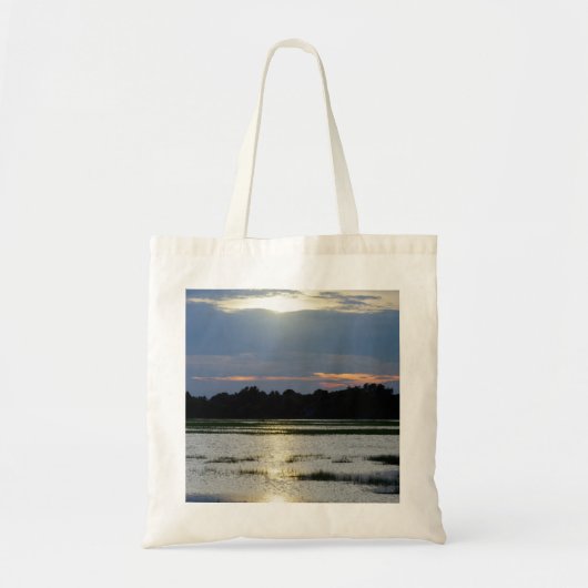 Avond in de rivier de Folly Tote Bag (Voorkant)