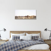Avond in de Sahara, 1863 Canvas Afdruk (Insitu (Slaapkamer))
