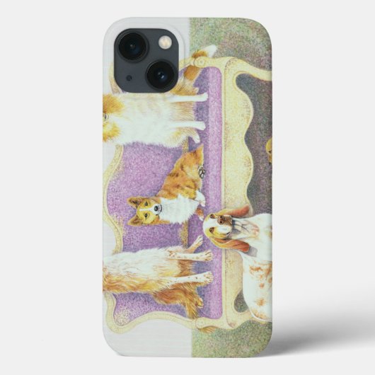 Avond in de salon Case-Mate iPhone case (Achterkant)
