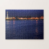 Avond in de Santa Cruz Boardwalk Legpuzzel (Horizontaal)