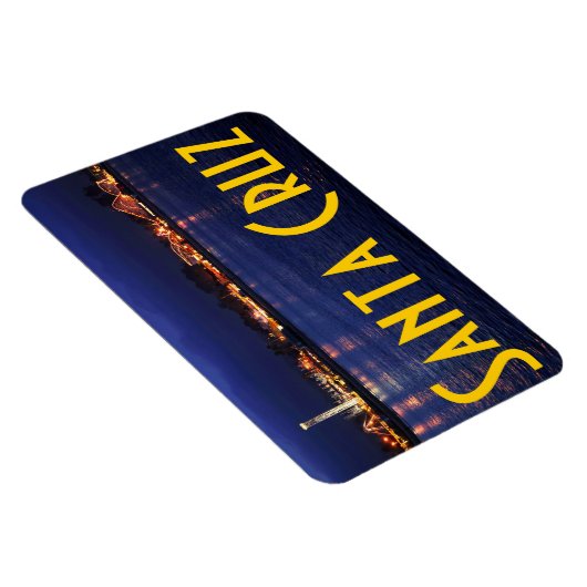 Avond in de Santa Cruz Boardwalk Magneet (Rechterzijde)