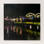 avond in de stad " hoi an " , kleermakers legpuzzel (Verticaal)