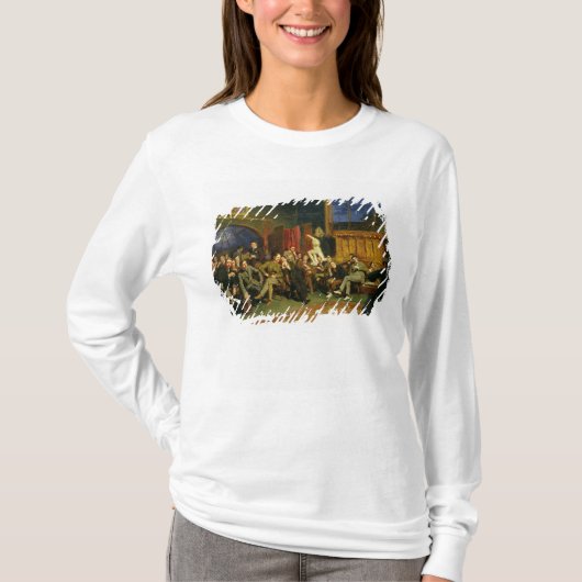 Avond in de Studio met mijn studenten, 1886 T-shirt (Voorkant)