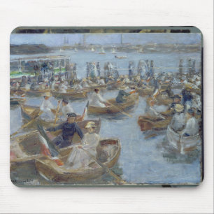 Avond in de Uhlenhorster Fahrhaus, 1910 Muismat