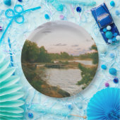 Avond in de Zweedse archipel Papieren Bordje (Feest)