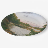 Avond in de Zweedse archipel Papieren Bordje (Gekanteld)