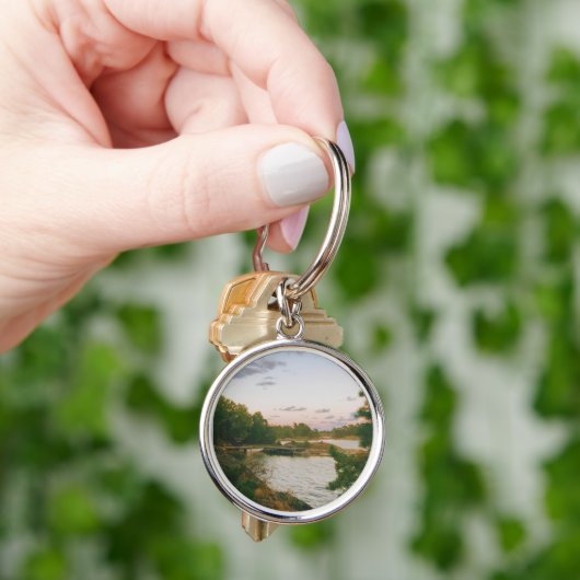 Avond in de Zweedse archipel Sleutelhanger (Hand)