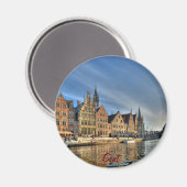 Avond in Gent Magneet (Voorkant / Achterkant)