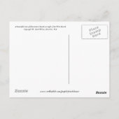 Avond in het Briefkaart van het centrum van Seattl (Achterkant)