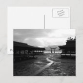 Avond in Itsukushima Shrine Briefkaart (Voorkant / Achterkant)