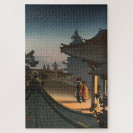 Avond in Miidera Temple door Tsuchiya Koitsu Legpuzzel