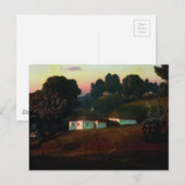 Avond in Oekraïne Briefkaart (Voorkant / Achterkant)