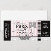 Avond in Parijs 16 feestelijke uitnodigingen (Voorkant / Achterkant)