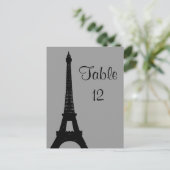 Avond in Parijs Briefkaart (Staand voorkant)