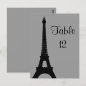 Avond in Parijs Briefkaart (Voorkant / Achterkant)