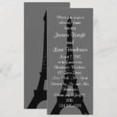 Avond in Parijs Kaart (Voorkant / Achterkant)