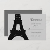 Avond in Parijs RSVP (Voorkant / Achterkant)