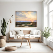 Avond in Skagen door P.S. Krøyer, Art Poster