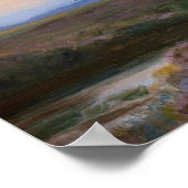 Avond in Skagen door P.S. Krøyer, Art Poster (Hoek)