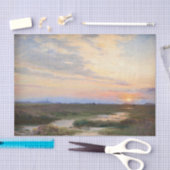 Avond in Skagen door P.S. Krøyer, Art Tissuepapier (Craft)