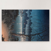 Avond in Ueno Park door Tsuchiya Koitsu Legpuzzel (Horizontaal)