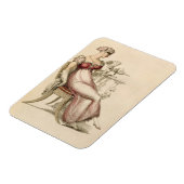 Avond-jurk of -ballon, mode bord van Ack Magneet (Linkerzijde)