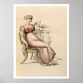 Avond-jurk of -ballon, mode bord van Ack Poster (Voorkant)