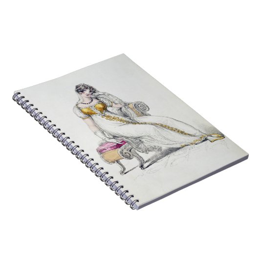 Avond jurk of bruiloft, mode bord van notitieboek (Rechterzijde)